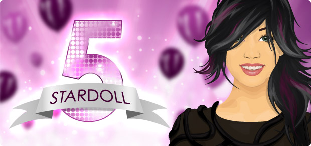 Stardoll.com is 5 years old!